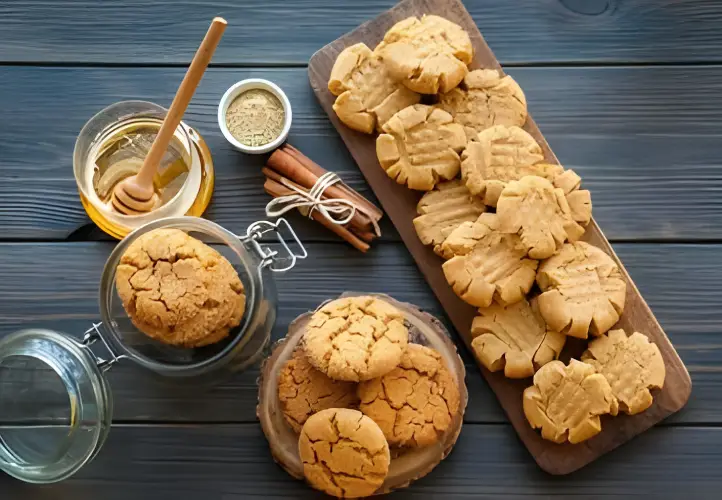 healthy peanut butter oatmeal cookies